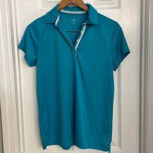 Crown & Ivy Golf Polo Tops Sz M